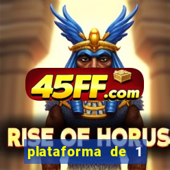 plataforma de 1 real fortune tiger